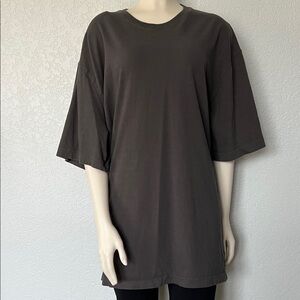 Duluth Trading Longtail T Relaxed Fit Gray Men’s Large 100% Cotton Tee